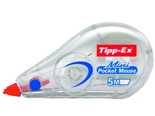 Korekčná páska myši BIC na rozmazanie pásky Tipp-Ex 5mm x 5m