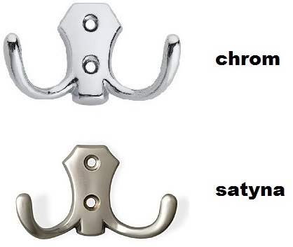nábytkový vešiak na šaty CHROM/SATIN, stred