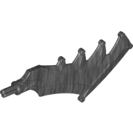 LEGO Wing Blade Pearl Dark Grey 11338