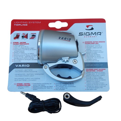 Lampa SIGMA VARIO PREDNÁ BICYKELOVÁ SVETLO DYNAMO