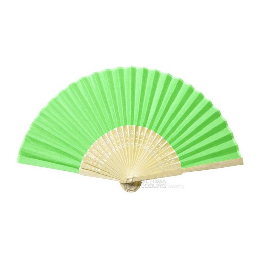 ZELENÝ papierový ventilátor