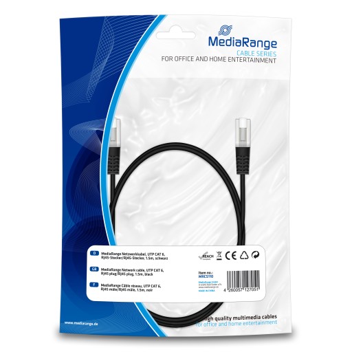 MediaRange LAN Ethernet kábel 1,5 m