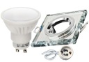 Set GU10 10W + LED svietidlo + objímka