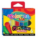 Plastelína 6 farieb Colorino