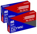 GRAND 369 č.24/6 kancelárske sponky * 2 x 1000 ks *