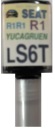 SEAT LS6T R1 YUCAGRUEN LAKU NA ŠKRABANINY ARA