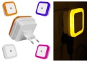 LED NOČNÁ LAMPA KONTAKTNÝ SNÍMAČ SÚMRAK farba