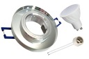 Sada GLASS halogénové svietidlo + LED GU10 4W