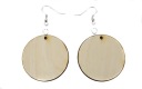 #3B Kruhové náušnice s hrúbkou 40 mm Scrapki. 3mm krúžky