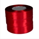 Saténové stuhy 25 mm DARK RED 8056 32M