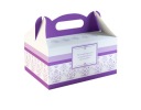 Cake Box Boxy na tortu Fialová svadba