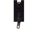 Zips NA ČLENKU 75 cm - ČIERNA - OBOJSMERNÝ