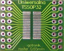 Univerzálna doska plošných spojov TSSOP-32 _____PCB-085