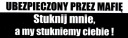 NÁLEPKA POistená MAFIOU TAP ME!!!