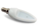 LED plochá žiarovka SLIM halogénová sviečka E14 4W=30W