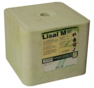 Soľný liz soľ lisal M zelený 10kg kockový liz so stopovými prvkami