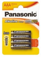 4ks 4x PANASONIC LR3 R3 AAA ALKALICKÁ BATÉRIA