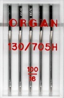 Poloploché ihly do šijacích strojov Organ univerzál 130/705H 5x '100