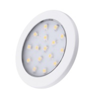 LED ORBIT 1,5W podskrinkové svietidlo, biele, teplé