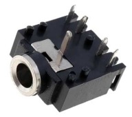Zásuvka malá JACK 3.5 stereo tlač 10 ks (1692)