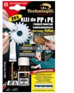 KYANOAKRYLÁTOVÉ GLUE gél na PP, PE, PTFE, 4g+4ml