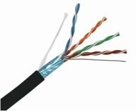 FTP krútený pár 4x2x24AWG ALANTEC kat.5E vonkajší
