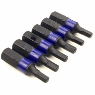 Bity Bit Skrutkovací bit H 3 x 25 mm x 6 ks