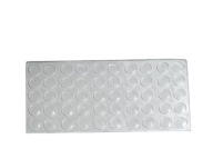 Tlmič, silikónový nárazník, veľký, 7x1,5, 50 ks