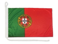 Vlajka Portugalska na jachtu 30x40 cm Vlajka Portugalska na plachetnicu