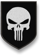 Termo PUNISHER HIT Nášivka s výšivkou