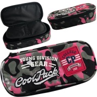 CoolPack SCHOOL CAMO PERERAČKA S NÁŠIVKAMI