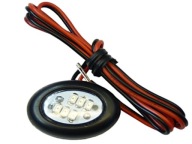 LED svietidlo 6 SMD modul Tuning Motor Scooter neon RS