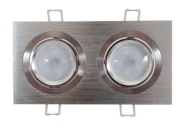 HALOGÉNOVÁ LAMPA BRÚSENÝ HLINÍK