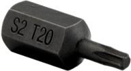 BIT TORX T20 x 30MM S2 10MM HEX.