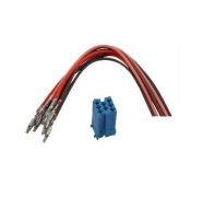 MINI ISO (modrá) + TERMINALE inštalačná sada pre autorádio