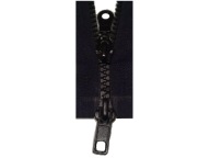 Zips NA ČLENKU 75 cm - ČIERNA - OBOJSMERNÝ
