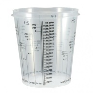 Nádoba Hrnček na miešanie silikónových živíc 1400 ml