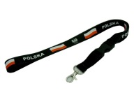 Leštička LEASH, čierna, šírka 20mm, dĺžka 52cm