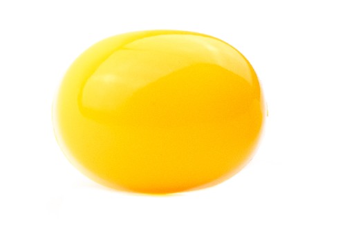 1 ks nos, maskot nos 22mm oválny, žltý