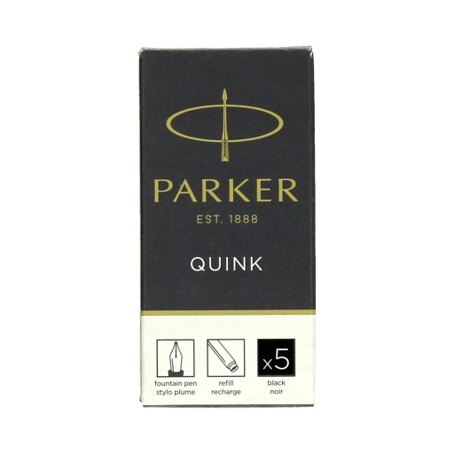 Kazety s čiernym atramentom (5) Parker