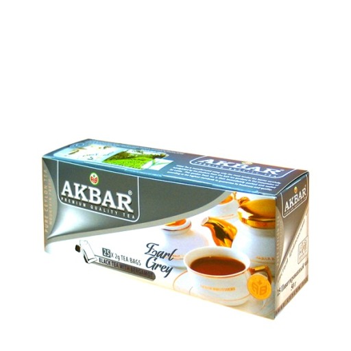 Čaj AKBAR EARL GREY 25 vrecúšok s príveskom