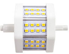 LED vlákno R7S 78mm 24SMD2835 5W=40W Teplá studená