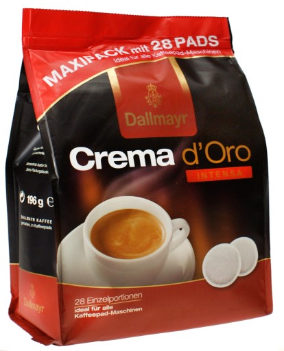 Káva pre Senseo Dallmayr Crema Intensa 28 podložiek