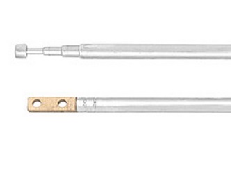 Teleskopická anténa 34 cm 4 segmenty pre rádio (0702)