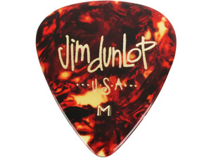 Stredný trsátko na gitaru DUNLOP Celluloid Shell