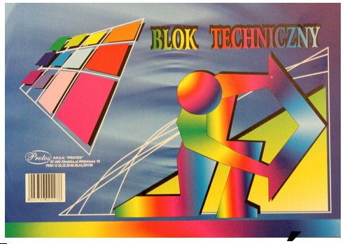 BIELY TECHNICKÝ BLOK A4 10 listov