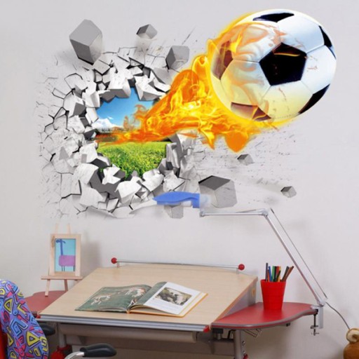 GUĽOVÁ 3D NÁLEPKA NA STENU 50x70cm odoslanie do 24 hodín