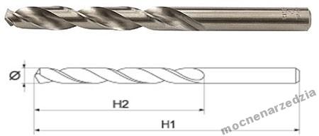 VŔTAČKA DO KOVU VŔTAČKA 5 mm HSS-CO, KOBALT