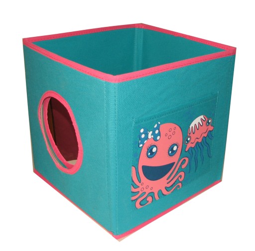 Skladací organizér na hračky box so zrkadlom