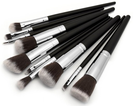 ŠTETCE NA MAKEUP sada 10 KVALITNÝCH! NOVÝ!